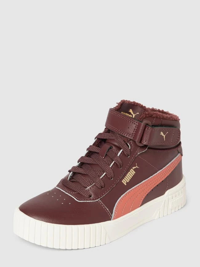 Puma Sneaker Mit Label-Details Modell 'CARINA 2.0' - Aubergine 3 Puma Sneaker Mit Label-Details Modell 'CARINA 2.0' - Aubergine