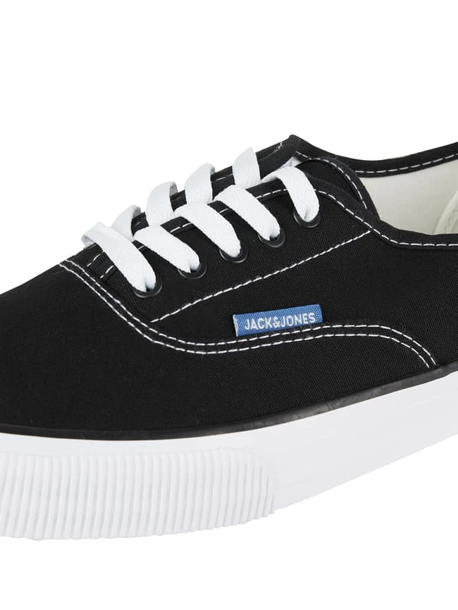 Jack & Jones Sneaker Aus Canvas Modell 'Curtis' - Schwarz 4 Jack & Jones Sneaker Aus Canvas Modell 'Curtis' - Schwarz – Bild 2