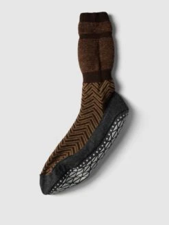 Falke Hausschuhe Mit Anti-Slip-System Modell 'COSYSHOE' - Camel