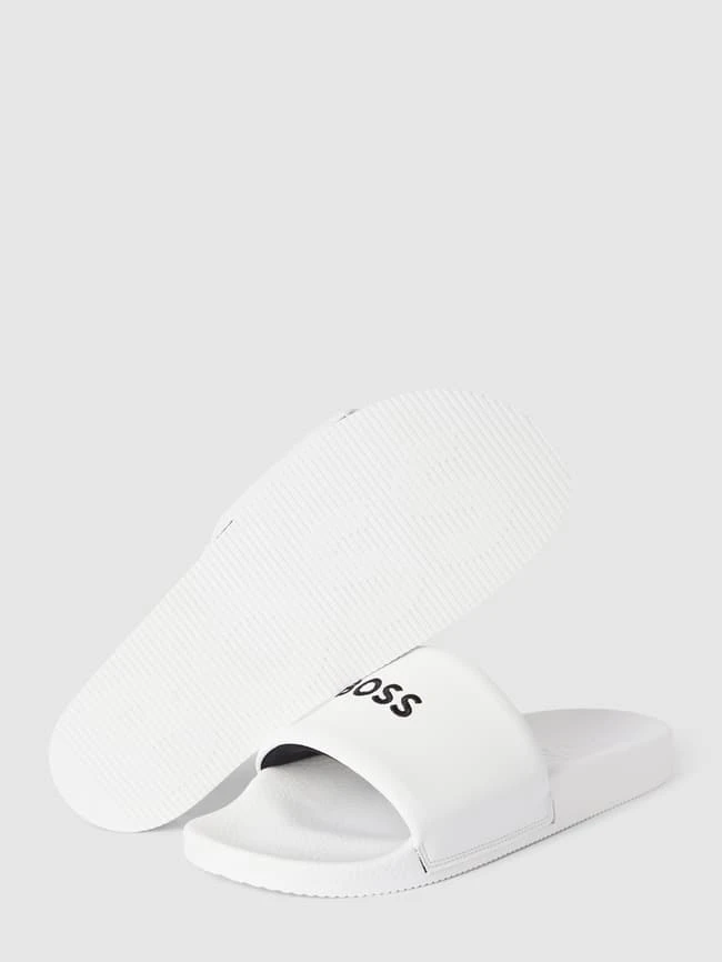 BOSS Slides Mit Label-Stitching Modell 'Reese' - Weiß 5 BOSS Slides Mit Label-Stitching Modell 'Reese' - Weiß – Bild 3