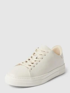 Selected Homme Sneaker Aus Echtem Leder Modell 'DAVID' - Offwhite