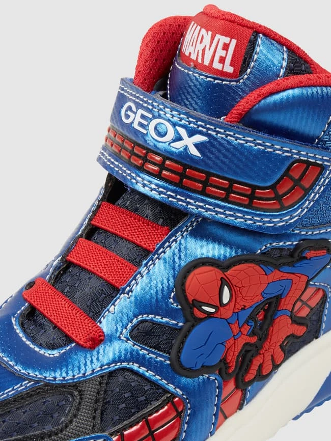 Geox High Top Sneaker Mit 'Spider-Man'-Print Modell 'Grayjay' - Blau 4 Geox High Top Sneaker Mit 'Spider-Man'-Print Modell 'Grayjay' - Blau – Bild 2