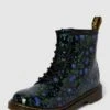 Dr. Martens Schnürboots Mit Allover-Muster - Schwarz