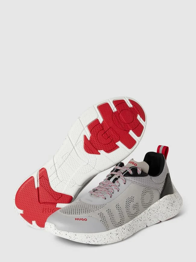 HUGO Sneaker Mit Label-Details Modell 'Wayne' - Mittelgrau 7 HUGO Sneaker Mit Label-Details Modell 'Wayne' - Mittelgrau – Bild 5