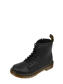 Dr. Martens Boots Aus Leder Modell '1460' - Schwarz