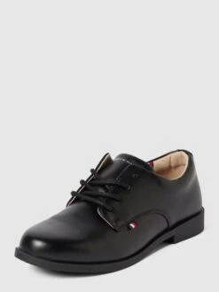 T.Hilfiger Kids Shoes Derbys Mit Label-Detail Modell 'SAMIR' - Schwarz