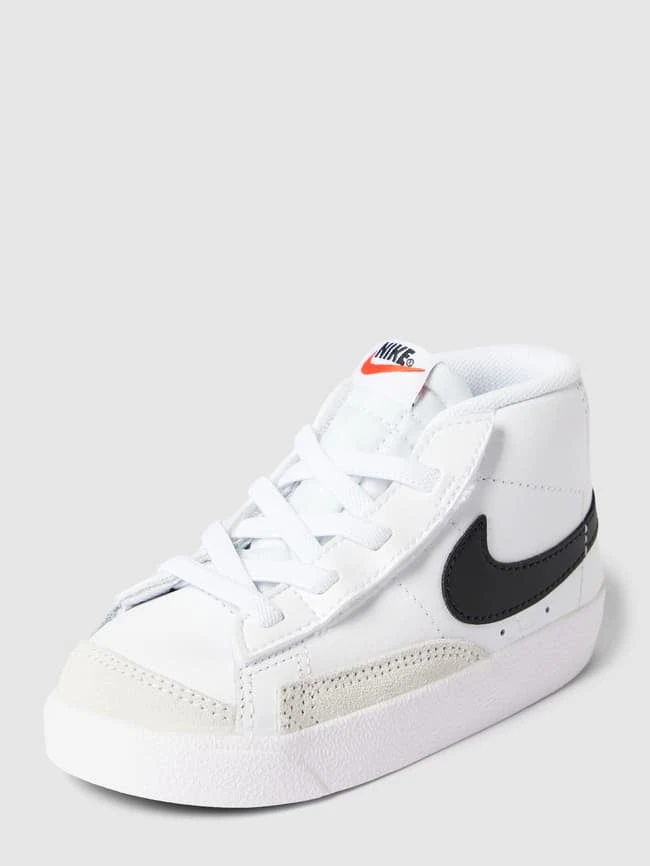 Nike High-Top-Sneaker Aus Leder Modell 'BLAZER MID 77' - Weiß 3 Nike High-Top-Sneaker Aus Leder Modell 'BLAZER MID 77' - Weiß