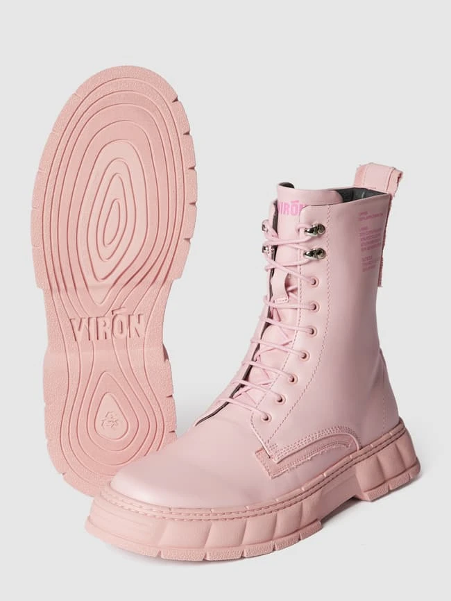 Viron Boots Mit Label-Schriftzug - Rosa 6 Viron Boots Mit Label-Schriftzug - Rosa – Bild 4