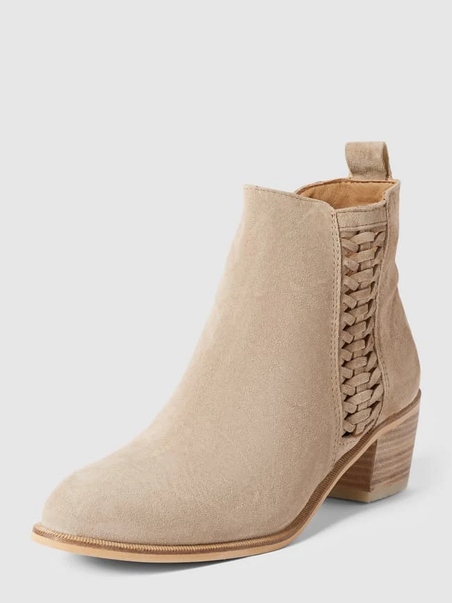 ALPE Stiefeletten Mit Zierbesatz - Sand 4 ALPE Stiefeletten Mit Zierbesatz - Sand – Bild 2