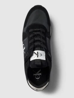 Calvin Klein Jeans Sneaker Aus Leder-Mix Mit Label-Details - Schwarz -Geox Verkaufsgeschäft 951kali36lajik1n6cr34jhh9oo58k1ma0p4udhn9t24ci2kad5jahhn88p4cgqhal83idhh9kp44gi8aoo3coho68om6e326csj2d9kcko62e9n6ksj8pb664pm8or4chj32d0