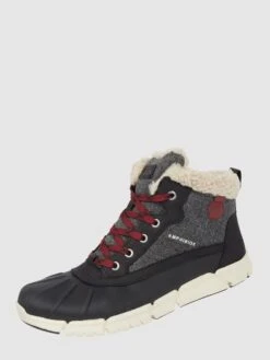 Geox Boots Mit Teddyfutter Modell 'Flexyper' - Anthrazit