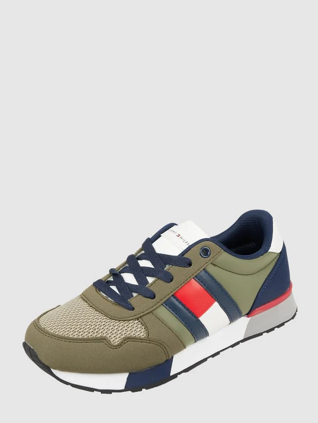 T.Hilfiger Kids Shoes Sneaker Aus Textil Modell 'Lebron' - Khaki 3 T.Hilfiger Kids Shoes Sneaker Aus Textil Modell 'Lebron' - Khaki