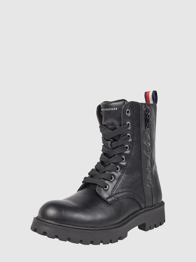 T.Hilfiger Kids Shoes Boots Mit Reißverschluss - Schwarz 3 T.Hilfiger Kids Shoes Boots Mit Reißverschluss - Schwarz