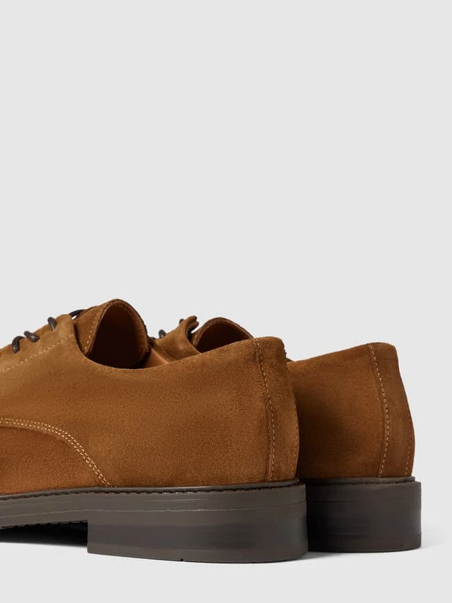Selected Homme Derby-Schuhe Mit Schnürverschluss Modell 'BLAKE' - Dunkelbraun 4 Selected Homme Derby-Schuhe Mit Schnürverschluss Modell 'BLAKE' - Dunkelbraun – Bild 2