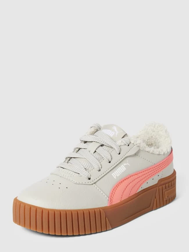 Puma Sneaker Mit Label-Details Modell 'CARINA 2.0 WTR PS' - Hellgrau 3 Puma Sneaker Mit Label-Details Modell 'CARINA 2.0 WTR PS' - Hellgrau