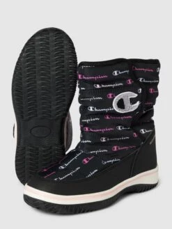 CHAMPION Boots Mit Allover-Logo Modell 'FLAKEY' - Schwarz -Geox Verkaufsgeschäft 959l4kij6p8jgh2e6kskmcii6l436d9m657j6dam892kciq4a0okciq16cp4scam8l9kmk1p70pkgghi713jid9j6krj4phlckr3ee1k6gs32ob4c5i34d34c8pjedr36cqjicg