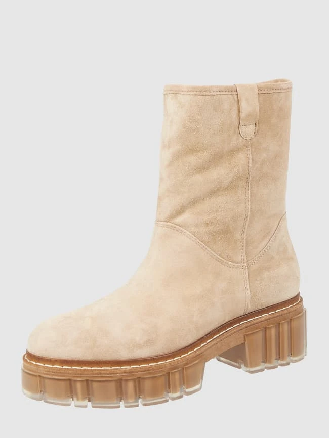 ALPE Boots In Veloursleder-Optik - Camel 3 ALPE Boots In Veloursleder-Optik - Camel