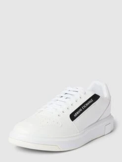 ARMANI EXCHANGE Sneaker Mit Label-Details - Weiß