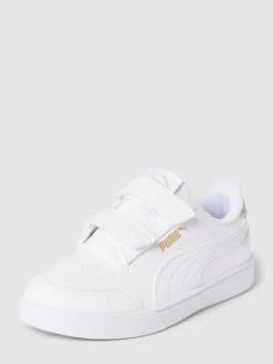 Puma Sneaker Mit Klettverschluss Modell 'SHUFFLE' - Weiß