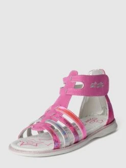 Tom Tailor Sandalen Mit Label-Stitching - Pink