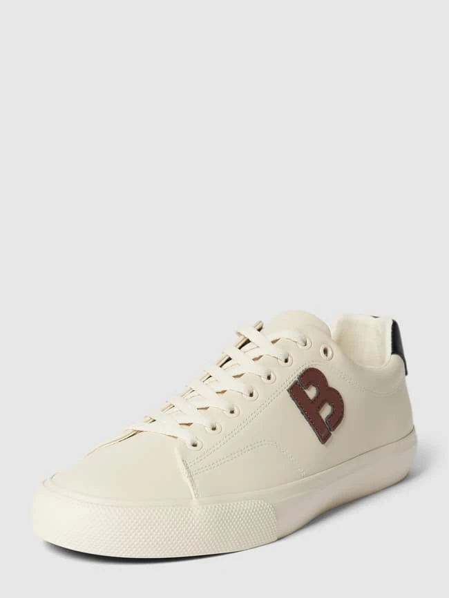 BOSS Sneaker Mit Label-Patch Modell 'Aiden' - Weiß 4 BOSS Sneaker Mit Label-Patch Modell 'Aiden' - Weiß – Bild 2