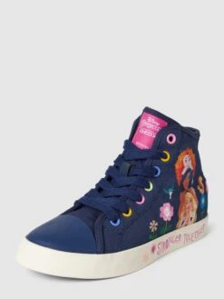 Geox Sneaker Mit Print Modell 'CIAK GIRL' - Marineblau