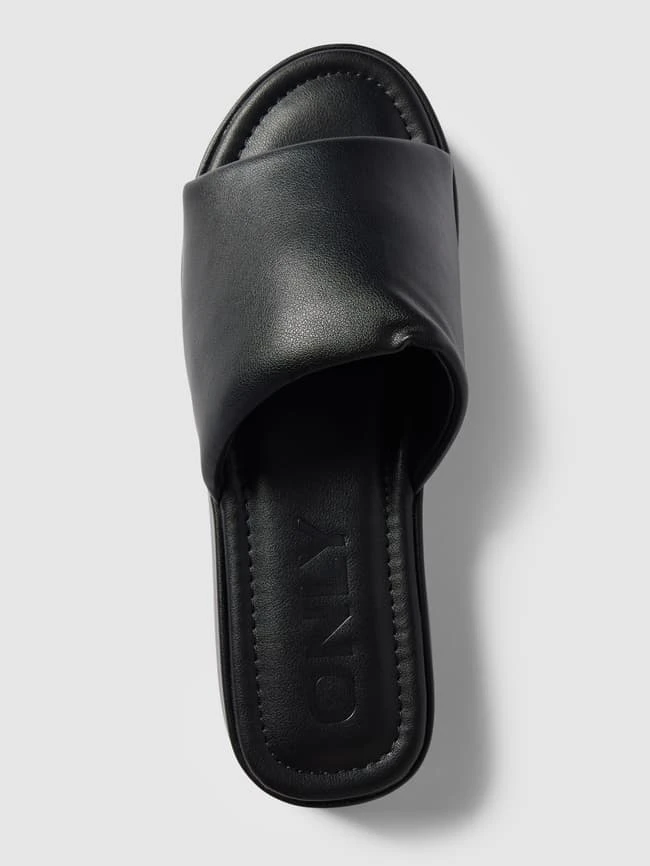 Only Slides Im Unifarbenen Design Modell 'KAYNE' - Schwarz 6 Only Slides Im Unifarbenen Design Modell 'KAYNE' - Schwarz – Bild 4