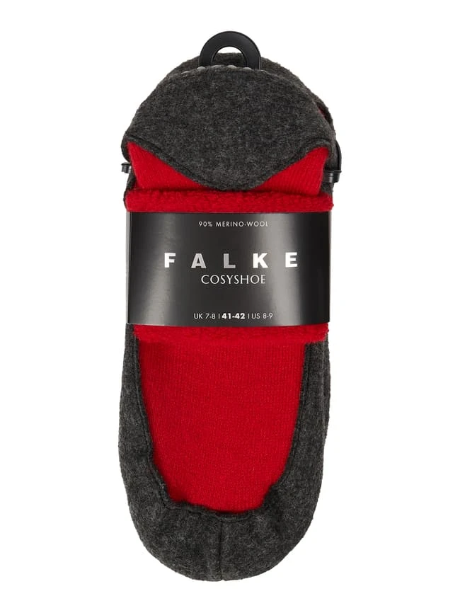 Falke Hausschuhe Aus Merinowollmischung Modell 'Cosyshoe' - Rot 4 Falke Hausschuhe Aus Merinowollmischung Modell 'Cosyshoe' - Rot – Bild 2