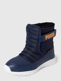 Puma Boots Mit Stepp-Besatz Modell 'NIEVE' - Marineblau