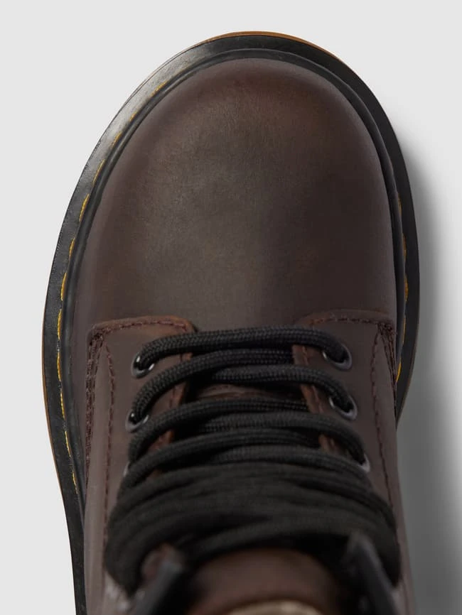 Dr. Martens Boots Mit Label-Details Modell '1460 Serena' - Dunkelbraun 6 Dr. Martens Boots Mit Label-Details Modell '1460 Serena' - Dunkelbraun – Bild 4