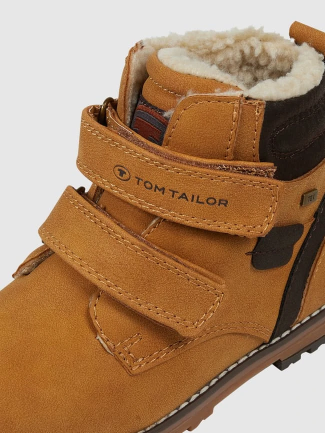 Tom Tailor Boots In Leder-Optik - Camel 4 Tom Tailor Boots In Leder-Optik - Camel – Bild 2