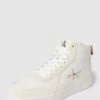 Calvin Klein Jeans High Top Sneaker Mit Label-Details Modell 'BASKET' - Beige