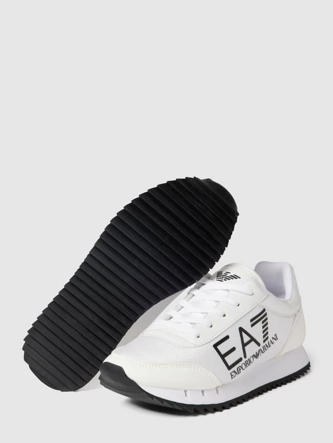 EA7 Emporio Armani Sneaker Mit Label-Prints - Weiß 5 EA7 Emporio Armani Sneaker Mit Label-Prints - Weiß – Bild 3