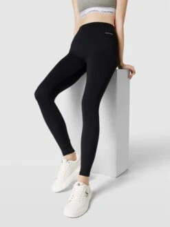 Geox Verkaufsgeschäft 52 Calvin Klein Jeans Sneaker Aus Leder Modell 'CHUNKY CUPSOLE LACEUP MON' - Weiß