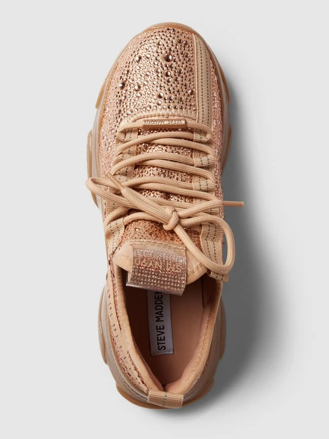 Steve Madden Sneaker Mit Ziersteinbesatz Modell 'MAXIMA' - ROSE GOLD 6 Steve Madden Sneaker Mit Ziersteinbesatz Modell 'MAXIMA' - ROSE GOLD – Bild 4