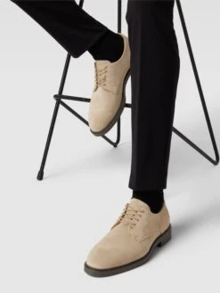 Selected Homme Derby-Schuhe Mit Schnürverschluss Modell 'BLAKE' - Beige