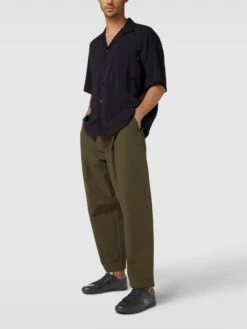 Fred Perry Sneaker Mit Logo-Stitching Modell 'BASELINE' - Schwarz