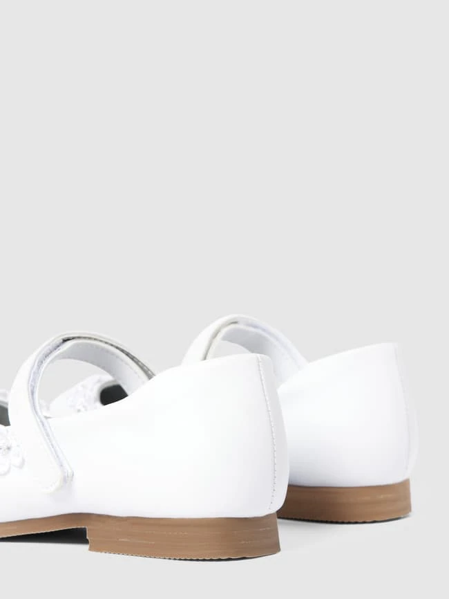 Happy Girls Ballerinas Mit Zier-Applikation - Weiß 4 Happy Girls Ballerinas Mit Zier-Applikation - Weiß – Bild 2