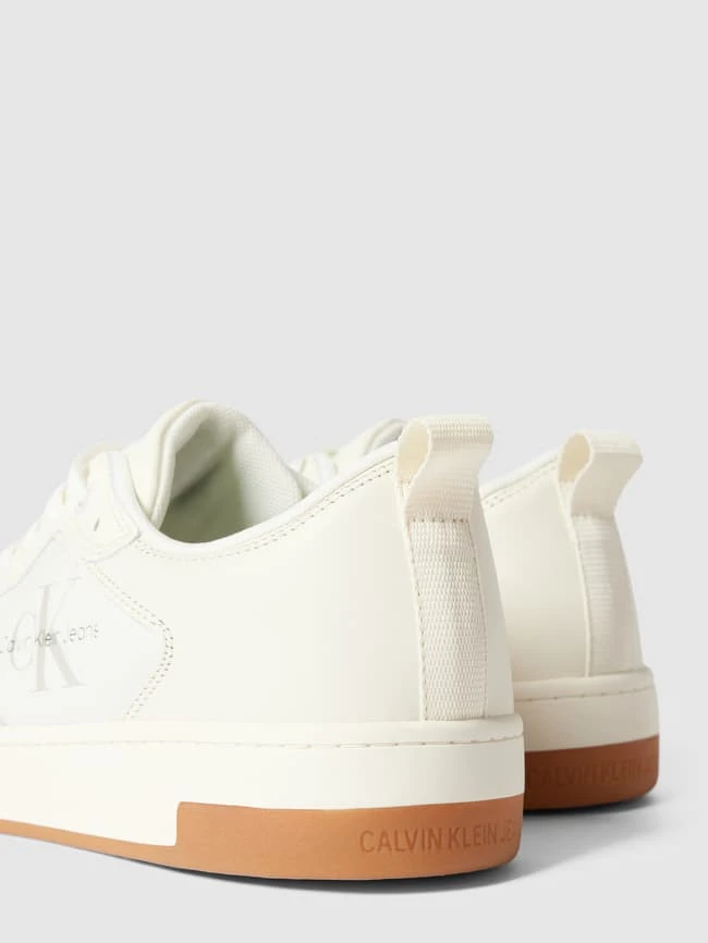 Calvin Klein Jeans Sneaker Mit Label-Print Modell 'BASKET' - Offwhite 5 Calvin Klein Jeans Sneaker Mit Label-Print Modell 'BASKET' - Offwhite – Bild 3