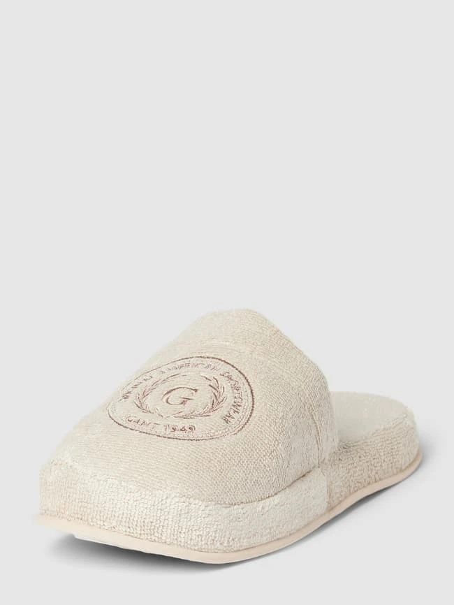 Gant Slides Mit Label-Stitching Modell 'CREST' - Sand 4 Gant Slides Mit Label-Stitching Modell 'CREST' - Sand – Bild 2