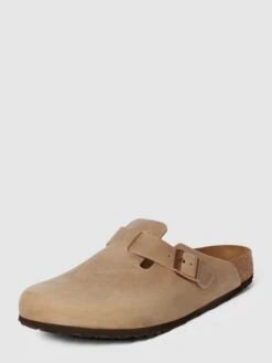 Birkenstock Hausschuhe Mit Dornschließe - Hellbraun