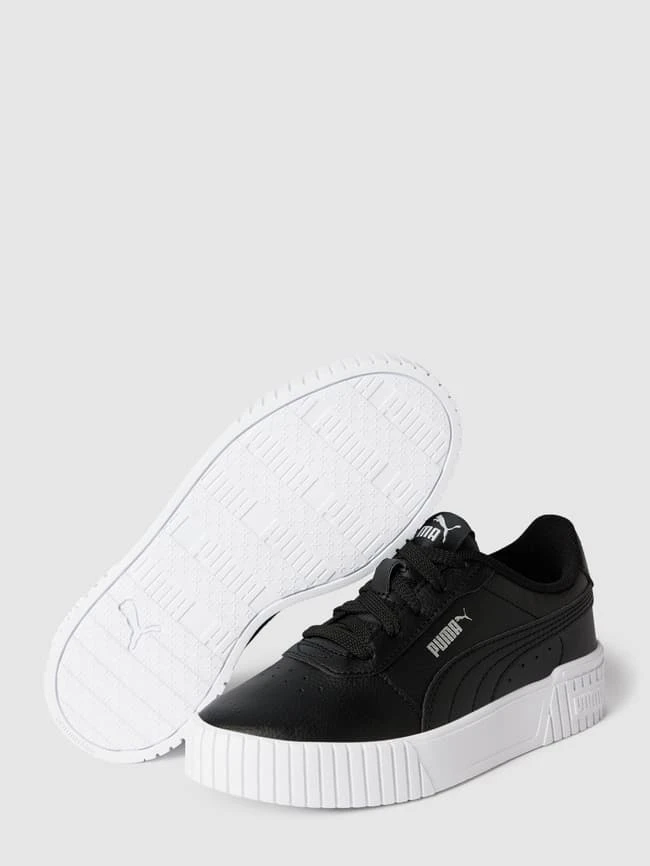 Puma Sneaker Mit Label-Print In Metallic Modell 'CARINA' - Schwarz 5 Puma Sneaker Mit Label-Print In Metallic Modell 'CARINA' - Schwarz – Bild 3