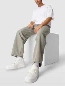 Calvin Klein Jeans Sneaker Aus Leder - Offwhite