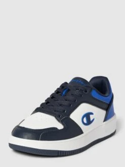 CHAMPION Sneaker Im Colour-Blocking-Design Modell 'REBOUND' - Marineblau