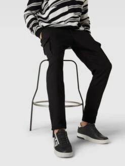 Guess Sneaker Mit Label-Details Modell 'SILEA' - Schwarz