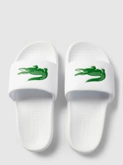 Lacoste Slides Mit Label-Details - Weiß -Geox Verkaufsgeschäft 9os4ojij9csk4ipj9h53ik2974o4scik9l4kucig8515cgam6h44iha288r4ojq26d9kciq6ap7kge9kah3jidpmc4s3ecpk6pi3ec9k6hh62oj66tij4cpi69i3ap34c8om6d0