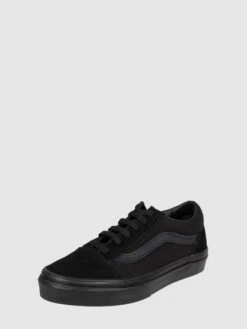 Vans Sneaker Aus Leder Und Textil Modell 'Old Skool' - Schwarz