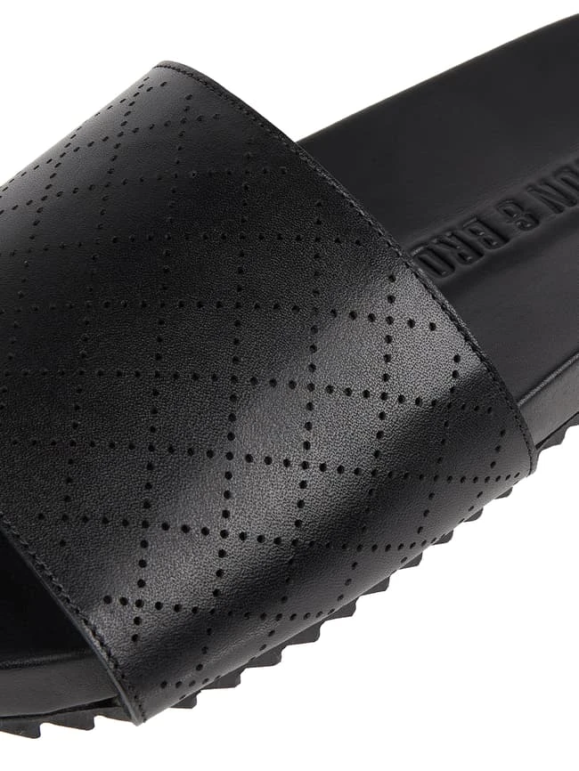 Gordon & Bros Pantolette Aus Leder Modell 'Storm' - Schwarz 4 Gordon & Bros Pantolette Aus Leder Modell 'Storm' - Schwarz – Bild 2