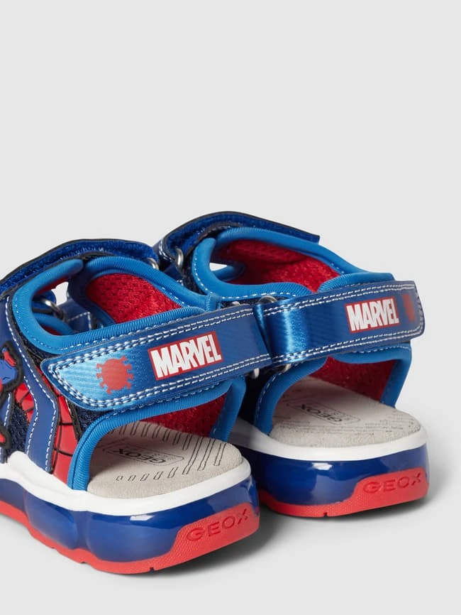 Geox Sandalen Mit Motiv-Detail Modell 'ANDROID' - Marineblau 4 Geox Sandalen Mit Motiv-Detail Modell 'ANDROID' - Marineblau – Bild 2