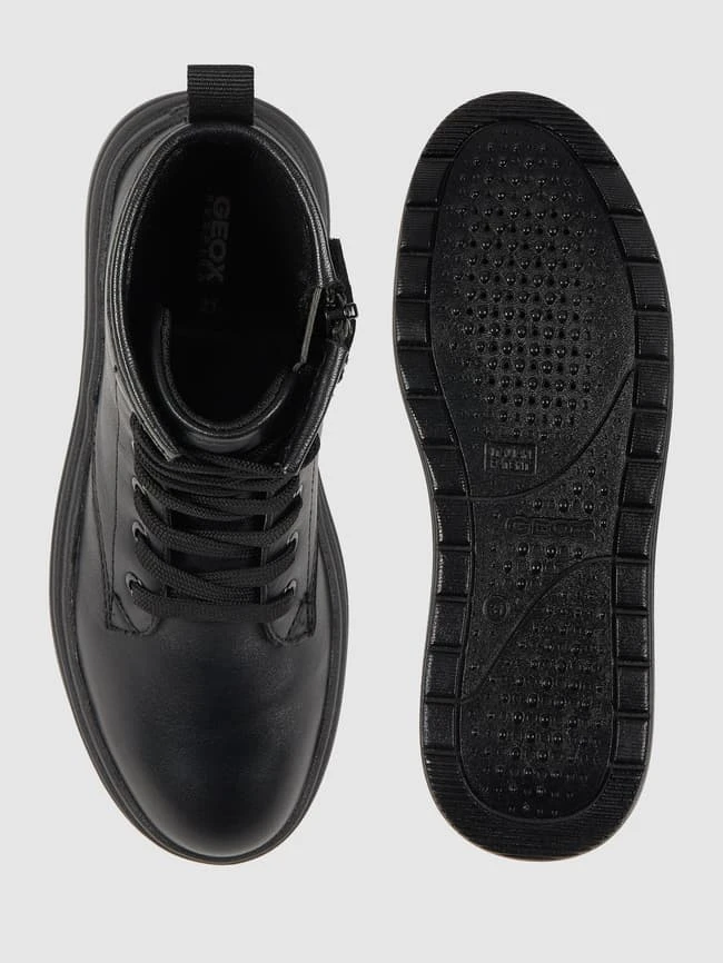 Geox Boots Aus Leder Modell 'Phaolae' - Schwarz 6 Geox Boots Aus Leder Modell 'Phaolae' - Schwarz – Bild 4